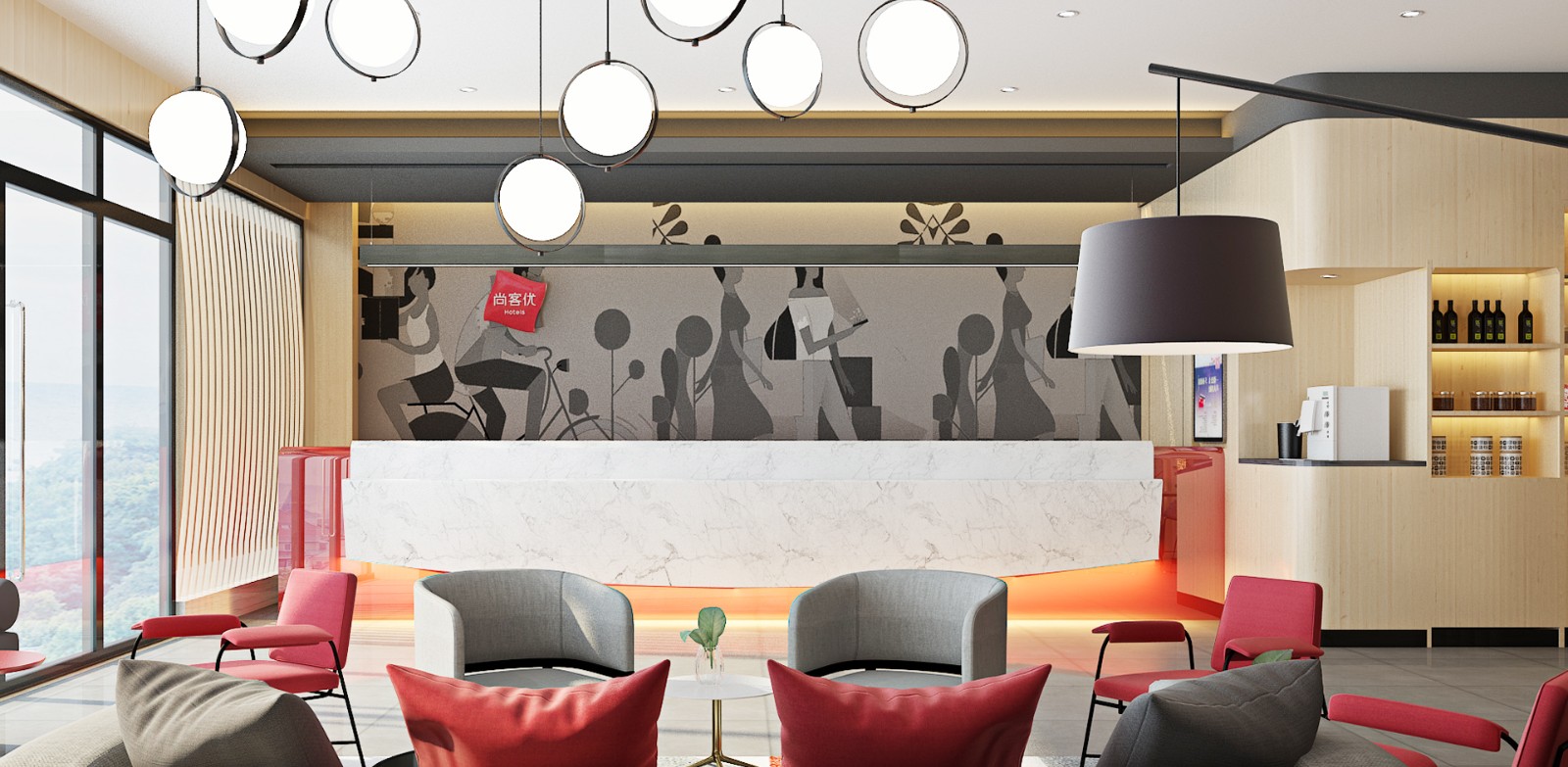 尚美生活酒店品牌《尚客優(yōu)6.0》涇川店