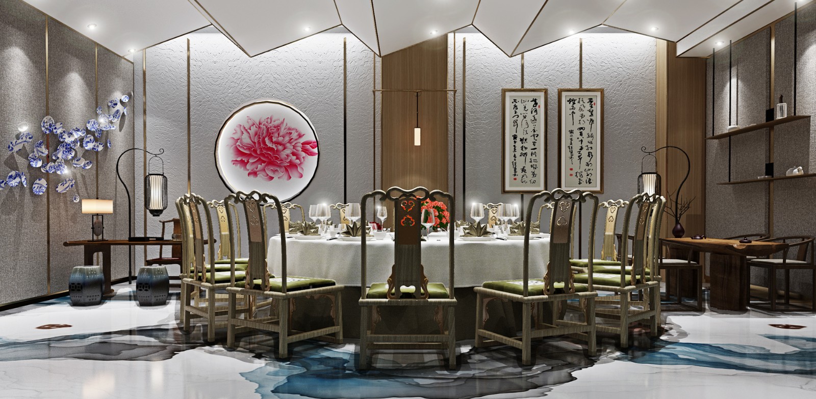 延安高端芯院私房菜餐廳