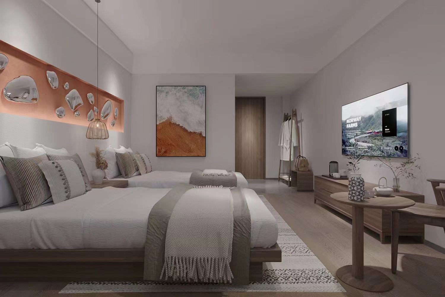 甘州七彩丹霞旅游區(qū)民宿酒店集中群1號