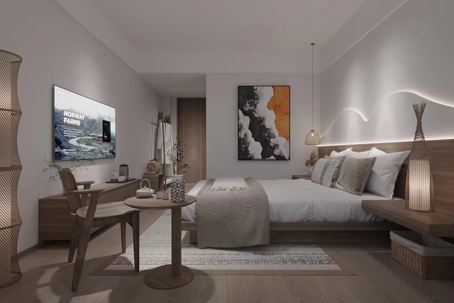 甘州七彩丹霞旅游區(qū)民宿酒店集中群1號